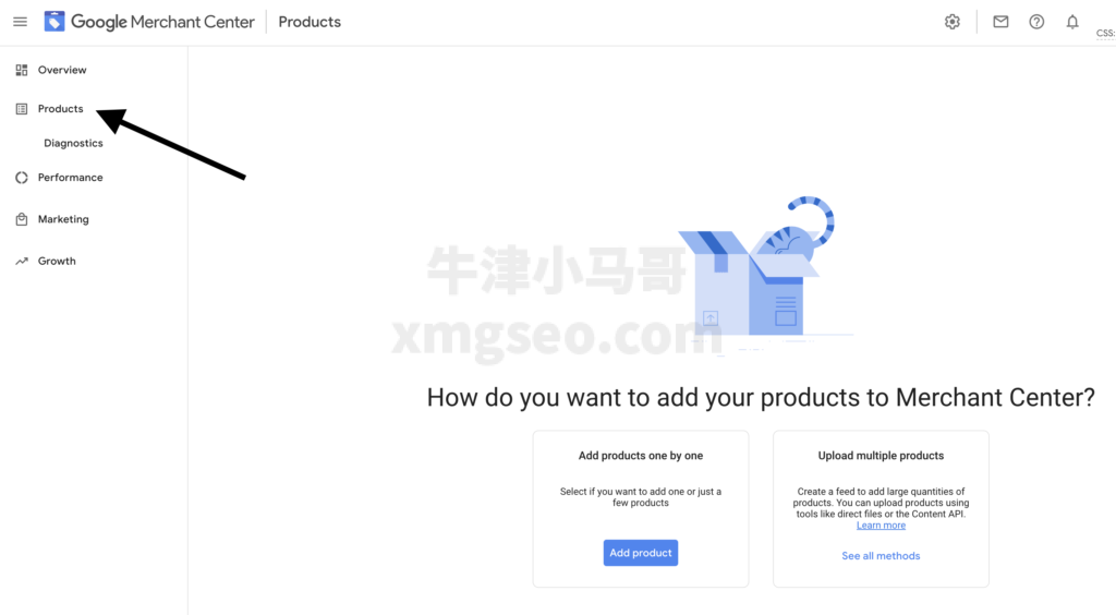 google shopping新增产品