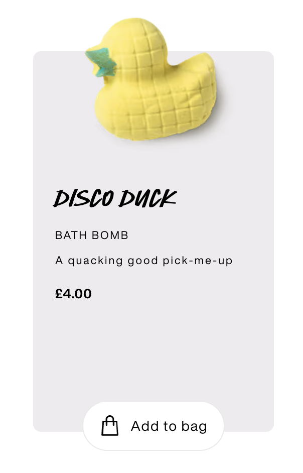 Lush产品Bath Bomb