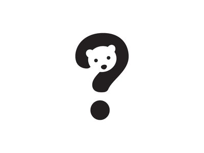 这是一个好奇的熊Logo